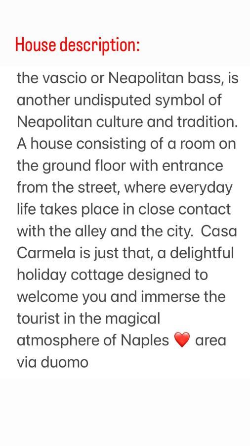 Casa Carmela Villa Neapel Exteriör bild